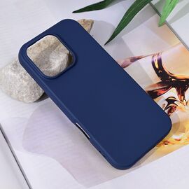 Futrola Teracell Soft Velvet - iPhone 16 Pro tamno plava.