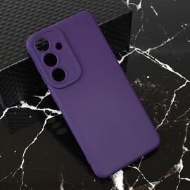Silikonska futrola Teracell Giulietta - Samsung S936 Galaxy S25 Plus mat tamno ljubicasta.