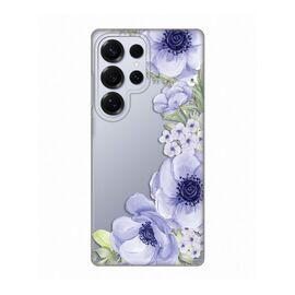 Silikonska futrola PRINT Skin - Samsung S938 Galaxy S25 Ultra Blue Roses.