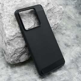 Silikonska futrola BRUSHED - Xiaomi 13T/13T pro crna (MS).