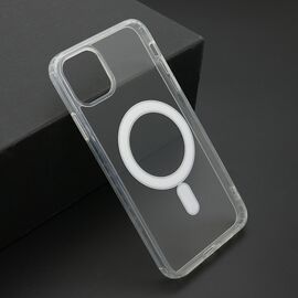 Futrola STANDARD MagSafe - iPhone 11 Pro Max (6.5) providna (bela) (MS).