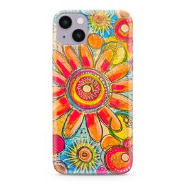 Silikonska futrola ultra tanka (skin) PRINT CLEAR - iPhone 14 Plus (6.7) ND0258 (MS).