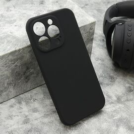 Futrola VELVET TOUCH - iPhone 15 Pro (6.1) crna (MS).