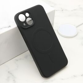 Futrola VELVET TOUCH MagSafe - iPhone 14 (6.1) crna (MS).