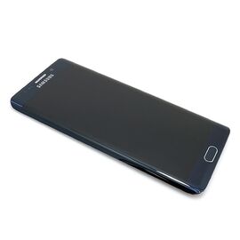 LCD displej (ekran) - Samsung G928 Galaxy S6 Edge Plus + Touch screen + frame black (crni) Full ORG EU (GH97-17819B) (MS).