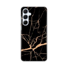 Silikonska futrola PRINT - Samsung A556 Galaxy A55 5G All black (crni).