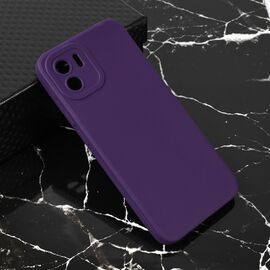 Silikonska futrola Teracell Giulietta - Xiaomi Redmi A1/Redmi A2 mat tamno ljubicasta.