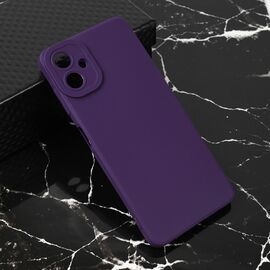 Silikonska futrola Teracell Giulietta - Samsung A065F Galaxy A06 mat tamno ljubicasta.
