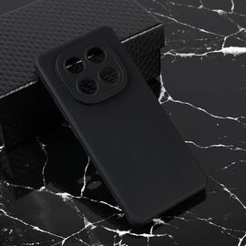 Silikonska futrola Teracell Giulietta - Xiaomi Redmi Note 14 Pro 5G mat crna.