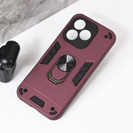 Futrola Hard Ring - Huawei Honor 400 Lite bordo.