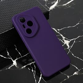 Silikonska futrola Teracell Giulietta - Huawei Honor 400 Pro mat tamno ljubicasta.