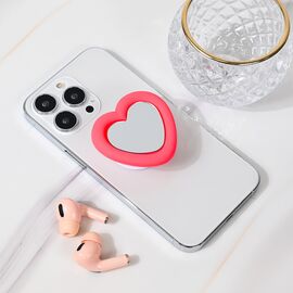 Drzac Pop Heart Mirror pink.