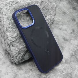 Futrola CARBON MagSafe - iPhone 16 Pro Max (6.9) plava (big camera) (MS).