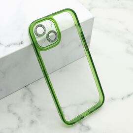 Futrola DIAMOND LENS - iPhone 15 zelena (MS).