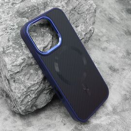 Futrola CARBON MagSafe - iPhone 16 Pro (6.3) plava (big camera) (MS).