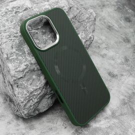 Futrola CARBON MagSafe - iPhone 16 Pro Max (6.9) zelena (big camera) (MS).