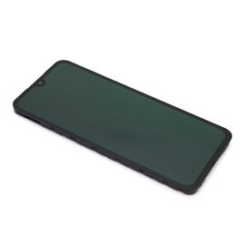 LCD displej (ekran) - Samsung A166 Galaxy A16 5G + touchscreen + frame black (crni) OLED (MS).