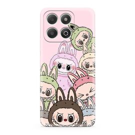 Silikonska futrola ultra tanka (skin) PRINT CLEAR - Huawei Honor X6b LBB003 (MS).