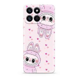 Silikonska futrola ultra tanka (skin) PRINT CLEAR - Huawei Honor X8c LBB002 (MS).