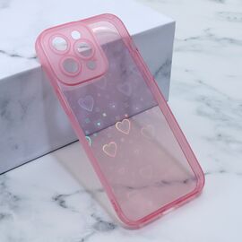 Futrola Heart Color IMD - iPhone 14 Pro Max (6.7) roze (MS).