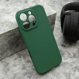 Futrola VELVET TOUCH - iPhone 16 Pro (6.3) tamno zelena (MS).