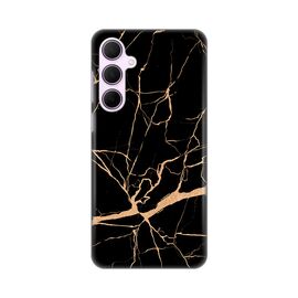 Silikonska futrola PRINT - Samsung A356 Galaxy A35 5G 5G All black (crni).