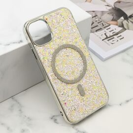 Futrola GLAM GLOW MagSafe - iPhone 11 (6.1) zlatna (MS).