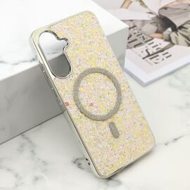 Futrola GLAM GLOW MagSafe - Samsung A566 Galaxy A56 5G zlatna (MS).