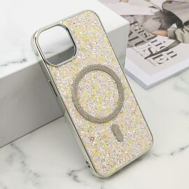 Futrola GLAM GLOW MagSafe - iPhone 13 (6.1) zlatna (MS).