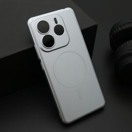 Futrola PURE mat MagSafe - Xiaomi Redmi Note 14 4G (Global) srebrna (MS).