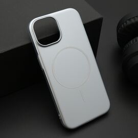 Futrola PURE mat MagSafe - iPhone 15 srebrna (MS).