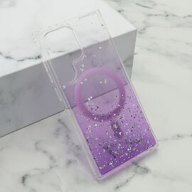 Futrola Simple Sparkle MagSafe - Samsung S928 Galaxy S24 Ultra 5G ljubicasta (MS).