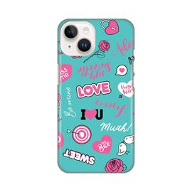 Silikonska futrola PRINT - iPhone 14 Love.