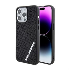 Futrola Karl Lagerfeld Hc 3D Multi Logo - iPhone 15 Pro 6.1 crna (KLHCP15L3DMKRLK).