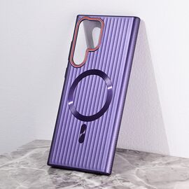 Futrola Magsafe Stripe - Samsung Galaxy S23 Ultra ljubicasta.