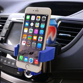 Drzac - casu/telefon za auto crni.