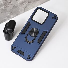 Futrola Hard Ring - Huawei Honor X8c tamno plava.