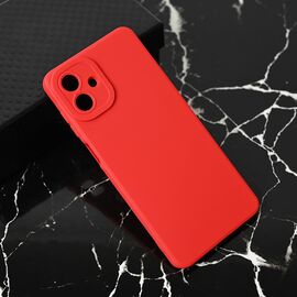 Silikonska futrola Teracell Giulietta - Samsung A075F Galaxy A07 mat crvena.