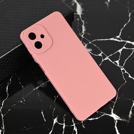 Silikonska futrola Teracell Giulietta - Samsung A075F Galaxy A07 mat tamno roze.