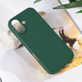 Futrola Teracell Soft Velvet - iPhone 17 tamno zelena.