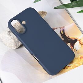 Futrola Teracell Soft Velvet - iPhone 17 tamno plava.