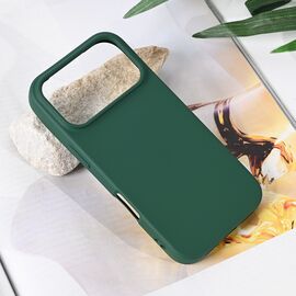 Futrola Teracell Soft Velvet - iPhone 17 Pro tamno zelena.