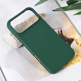 Futrola Teracell Soft Velvet - iPhone 17 Pro Max 6.9 tamno zelena.