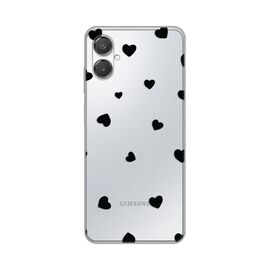 Silikonska futrola PRINT Skin - Samsung A075F Galaxy A07 Hearts.