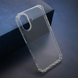 Silikonska futrola CRASHPROOF - iPhone 17 (6.3) providna (MS).