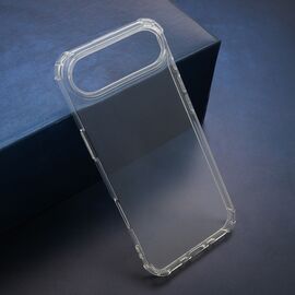 Silikonska futrola CRASHPROOF - iPhone 17 AIR (6.6) providna (MS).