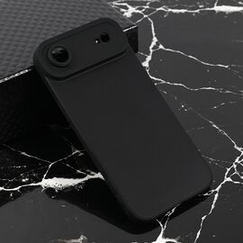 Silikonska futrola Teracell Giulietta - iPhone 17 Air mat crna.