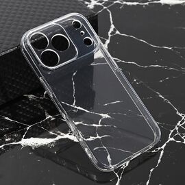 Silikonska futrola Teracell Giulietta - iPhone 17 Pro Transparent.