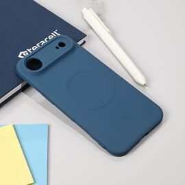 Silikonska futrola Teracell Giulietta Magsafe - iPhone 17 Air plava.