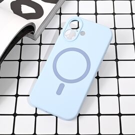 Futrola Magsafe Pure color - iPhone 17 svetlo plava.